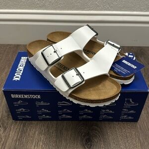 Birkenstock Arizona white